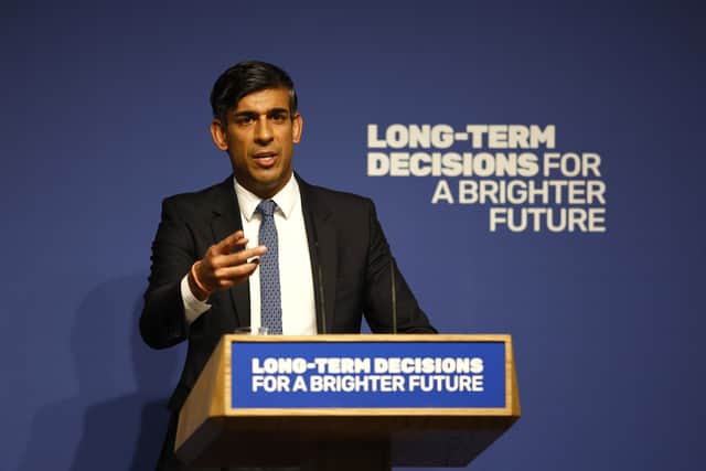 Prime Minister Rishi Sunak delivers a speech setting out how he will address the dangers presented by artificial intelligence while harnessing its benefits.