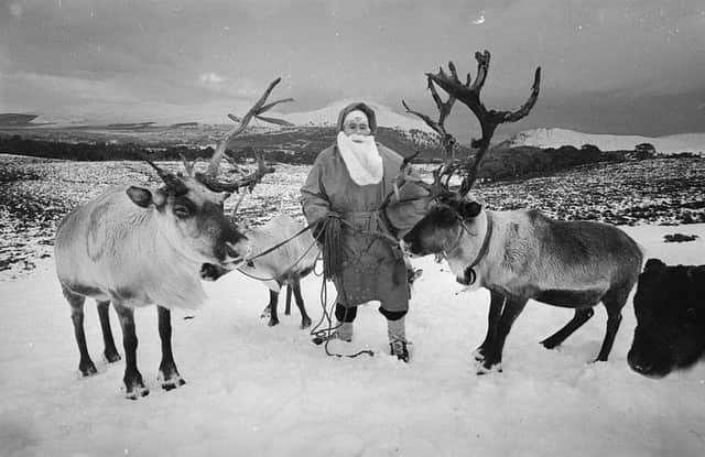 Santa, pictured on Aviemore in 1966, doesn't care what tier you're in