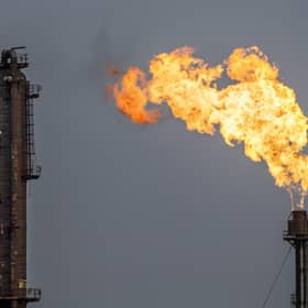 The Mossmorran plant in April 2019. Picture: Jane Barlow/PA Wire