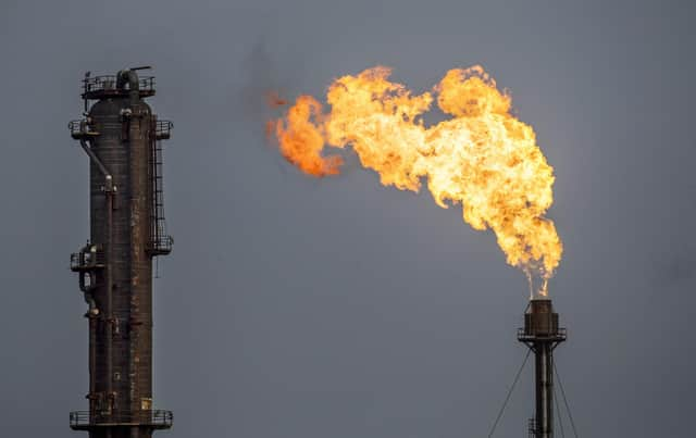 The Mossmorran plant in April 2019. Picture: Jane Barlow/PA Wire