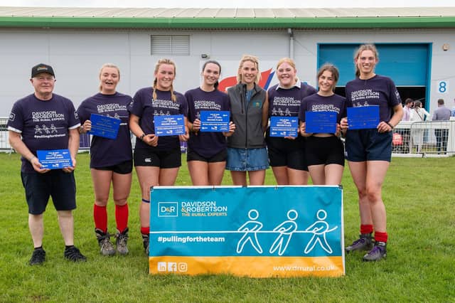 Avondale YFC ladies came second