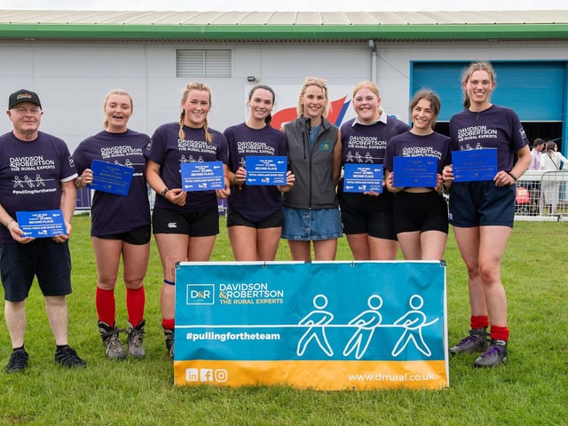 Avondale YFC ladies came second