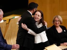 A dh'aindeoin na thathas a’ sealltainn gu poblachd, tha e follaiseach nach eil cùisean rè eadar an an dithis a bha strì airson dreuchd a’ cheannardais. (Dealbh: Jeff J Mitchell/Getty Images)