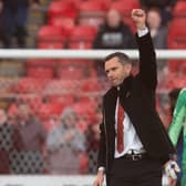 Aberdeen manager Stephen Glass was full of praise for the club's fans. (Photo by Craig Foy / SNS Group)