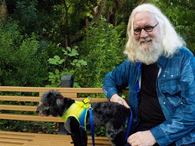 Billy Connolly at his home in the Florida Keys.