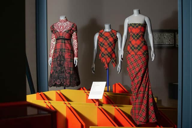 V&A Dundee's Tartan exhibition runs until 14 January.