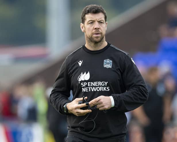 Glasgow Warriors scrum coach Al Dickinson. (Photo by Ross MacDonald / SNS Group)