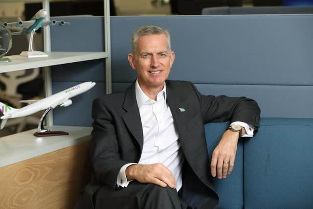 Civil Aviation Authority chair Sir Stephen Hillier said sustainability was a growing part of its work. Picture: Tim Anderson/CAA