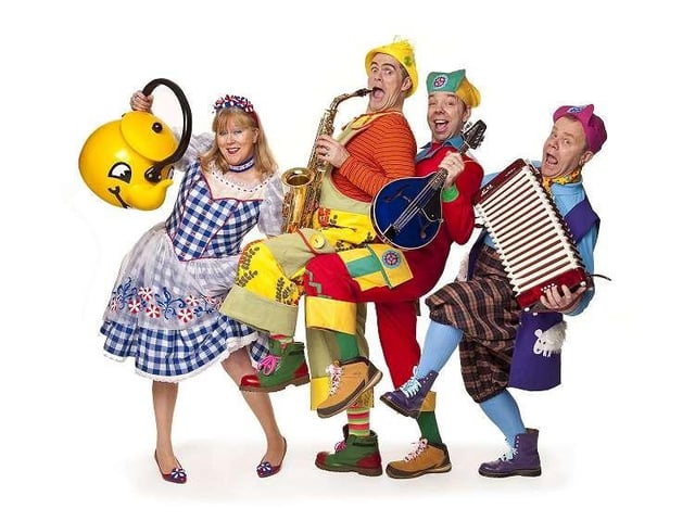 All together now: "spout, handle, lid of metal...what's inside the Singing Kettle?!" If you're of a certain age you'll remember The Singing Kettle, which now tours without main founders Cilla and Artie as Funbox.