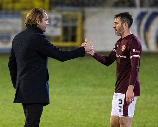 Michael Smith is keen to extend his contract at Hearts. Picture: SNS