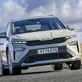 The Skoda Elroq’s standard suspension was well-balanced and coped comfortably with speed humps and the vast majority of potholes
