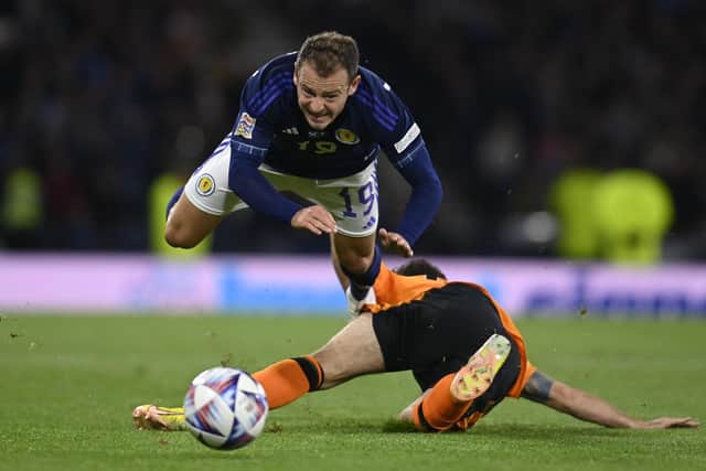 Ryan Fraser could come into Steve Clarke's thoughts for the match against Ukraine after two impressive cameos off the bench in the wins over Ukraine and Ireland.  (Photo by Rob Casey / SNS Group)