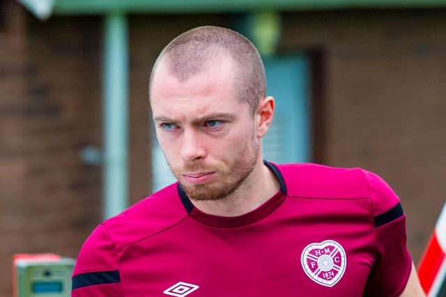 Craig Wighton scored Hearts' consolation goal in the 4-1 friendly defeat to Burnley. (Photo by Mark Scates / SNS Group)