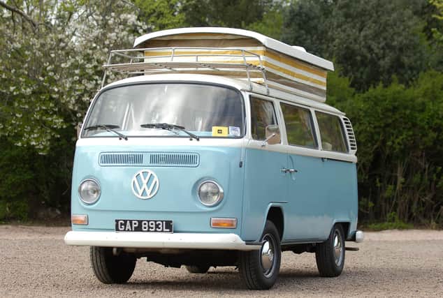 While some may be happy with a VW camper van, Jim Duffy has been looking at the more luxurious end of the market (Picture: Neil Hanna)