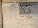 The Scotsman's report on Scotland's win over Wales in 1955 which brought to an end a run of 17 successive defeats for the national side.