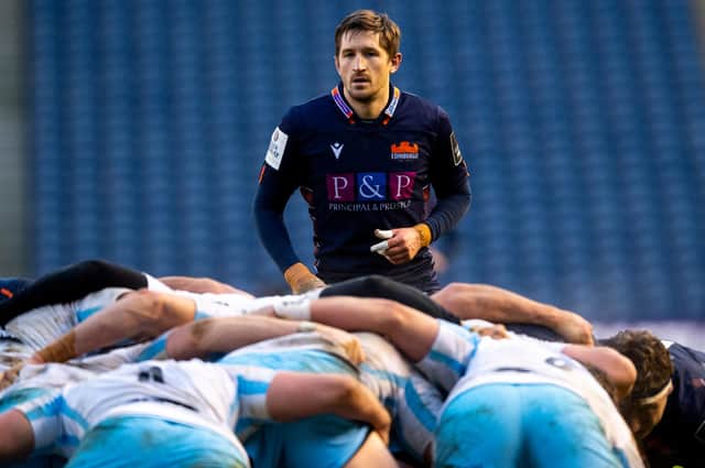 Henry Pyrgos has been picked to start at scrum-half against Zebre. Picture: Ross Parker/SNS