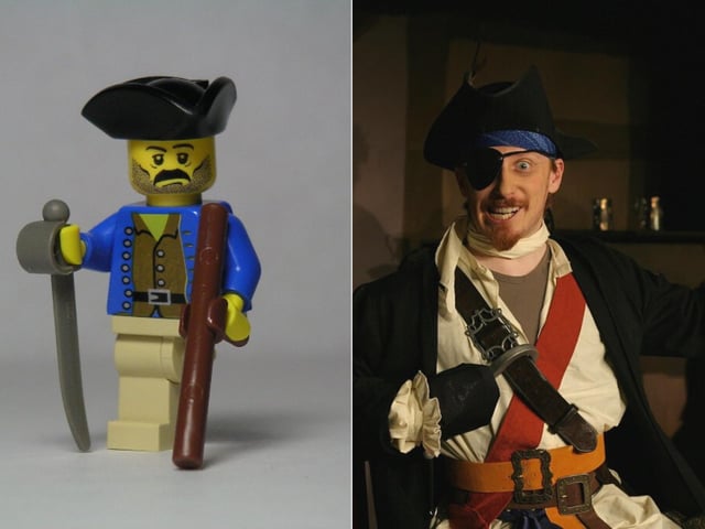 Edinburgh-born novelist Robert Louis Stevenson created the swashbuckling pirate Long John Silver who is seen as one of the most formidable literary characters of the pirate genre. He is famed for having a parrot on his shoulder and a wooden leg, plenty to inspire a cool costume.