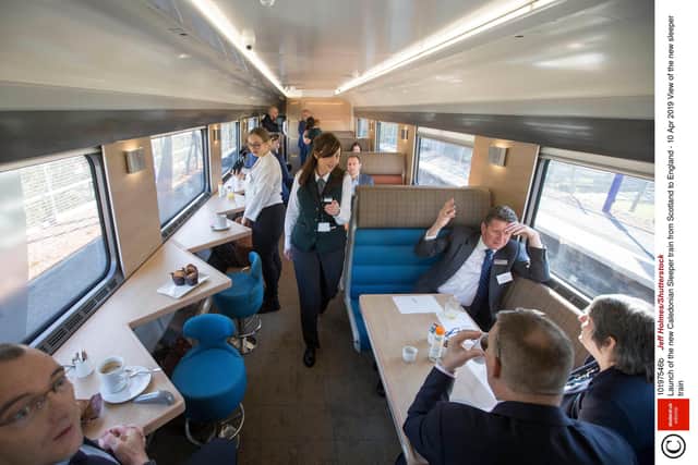 Closure of the Caledonian Sleeper's club cars during the pandemic significantly cut retail revenue. Picture: Jeff Holmes/Shutterstock