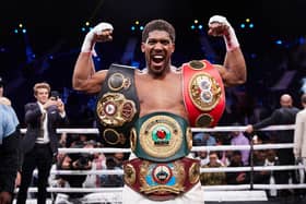 Anthony Joshua recognises the importance his amateur career played in his rise to become two-time world heavyweight champion.