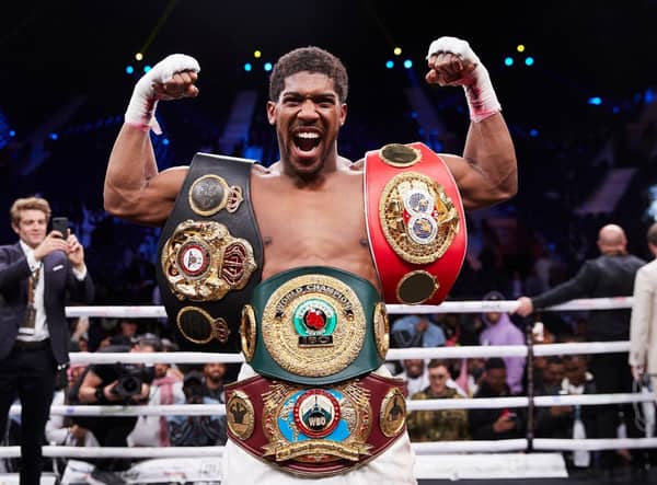 Anthony Joshua recognises the importance his amateur career played in his rise to become two-time world heavyweight champion.