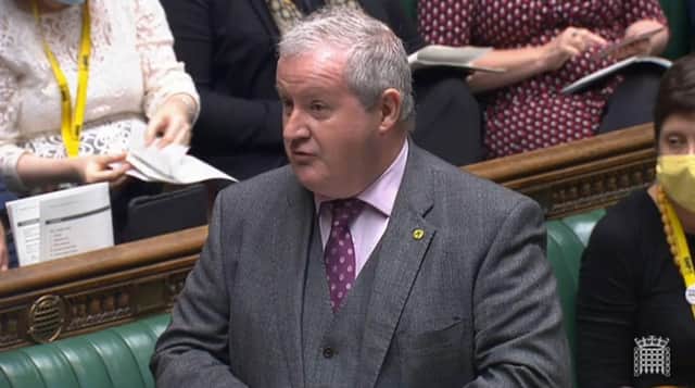 SNP Wesminster leader Ian Blackford was speaking to the BBC's Sunday Show