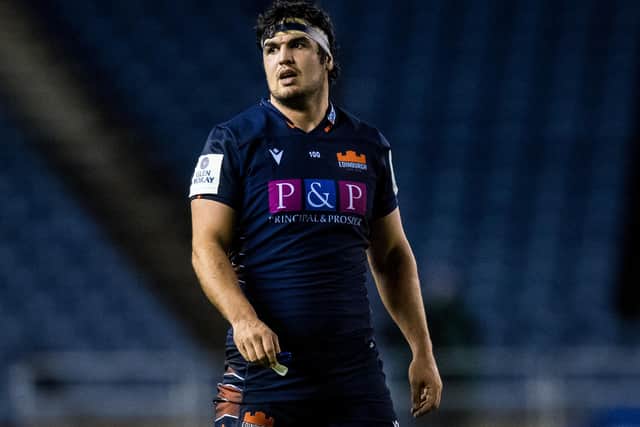 Stuart McInally missed Edinburgh's game against Glasgow after straining his neck while exercising in the gym.