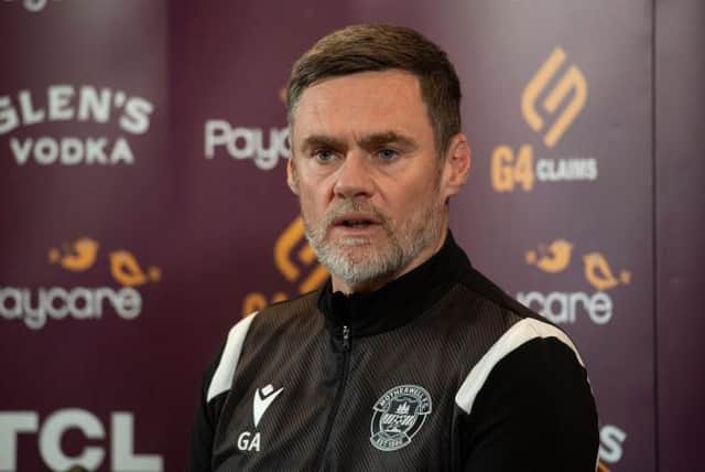 Motherwell's manager Graham Alexander has signed a contract extension at Fir Park. (Photo by Craig Foy / SNS Group)