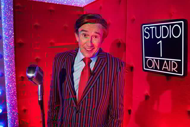 Alan Partridge on 'Ant and Dec's Saturday Night Takeaway' TV Show, 2022. Pic: Kieron McCarron/ITV/Shutterstock