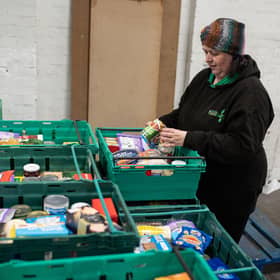 The increase in the number of food banks is emblematic of growing poverty, but the problems run even deeper (Picture: Oli Scarff/AFP via Getty Images)