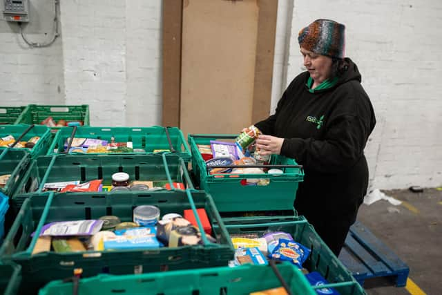 The increase in the number of food banks is emblematic of growing poverty, but the problems run even deeper (Picture: Oli Scarff/AFP via Getty Images)