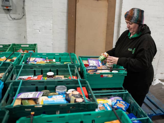 The increase in the number of food banks is emblematic of growing poverty, but the problems run even deeper (Picture: Oli Scarff/AFP via Getty Images)