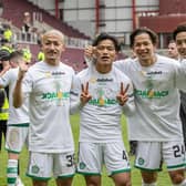 Celtic will face Yokohama F. Marinos in their pre-season tour of Japan, the former club of Daizen Maeda and Tomoki Iwata.  (Photo by Craig Williamson / SNS Group)