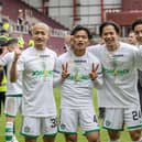 Celtic will face Yokohama F. Marinos in their pre-season tour of Japan, the former club of Daizen Maeda and Tomoki Iwata.  (Photo by Craig Williamson / SNS Group)
