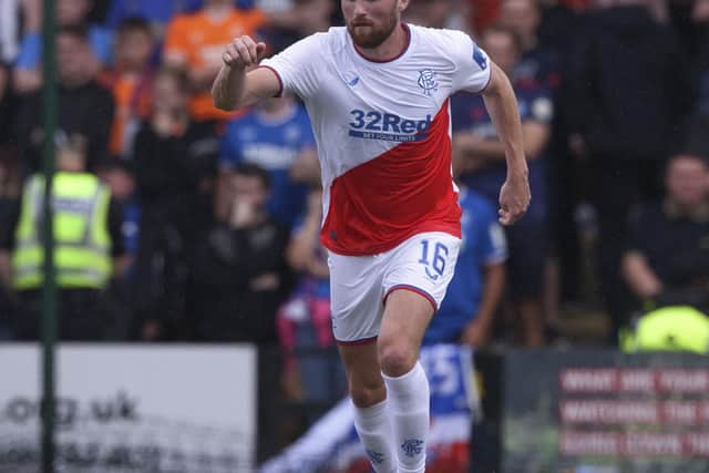 John Souttar has not played since making his Rangers debut on the opening day of the season. (Photo by Craig Williamson / SNS Group)