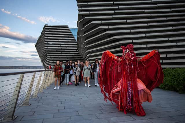 Saoirse Amira Anis at Art Night Dundee PIC: Erika Stevenson