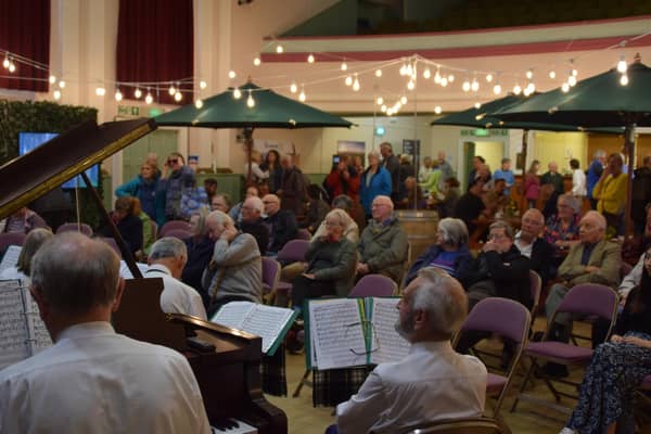 The anniversary event at Inverurie Town Hall was well attended.