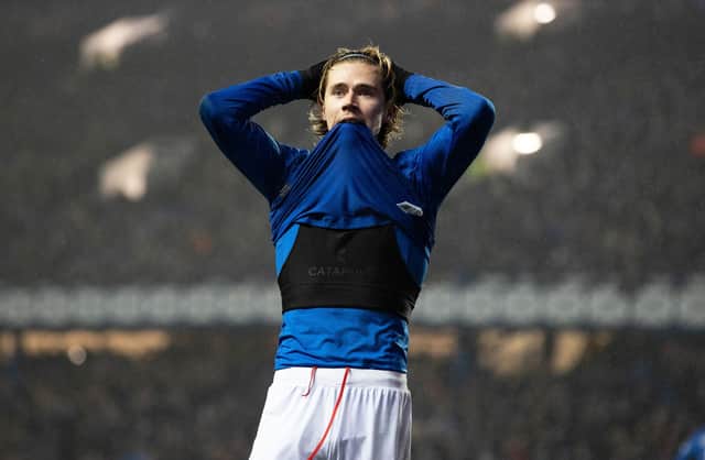 Rangers midfielder Todd Cantwell has been sidelined by a hamstring injury. (Photo by Alan Harvey / SNS Group)