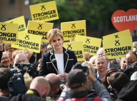 Whoever succeeds Nicola Sturgeon needs to face up to the economic problems that Scottish independence would cause (Picture: Jeff J Mitchell/Getty Images)