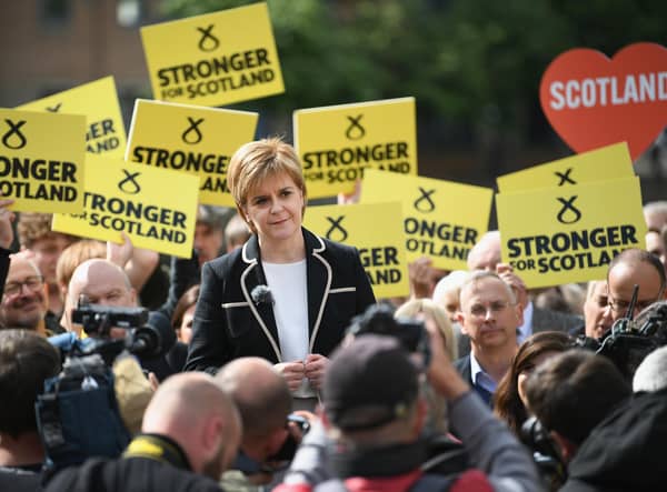 Whoever succeeds Nicola Sturgeon needs to face up to the economic problems that Scottish independence would cause (Picture: Jeff J Mitchell/Getty Images)