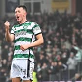 David Turnbull was on target for Celtic in their 3-0 win over Ross County.