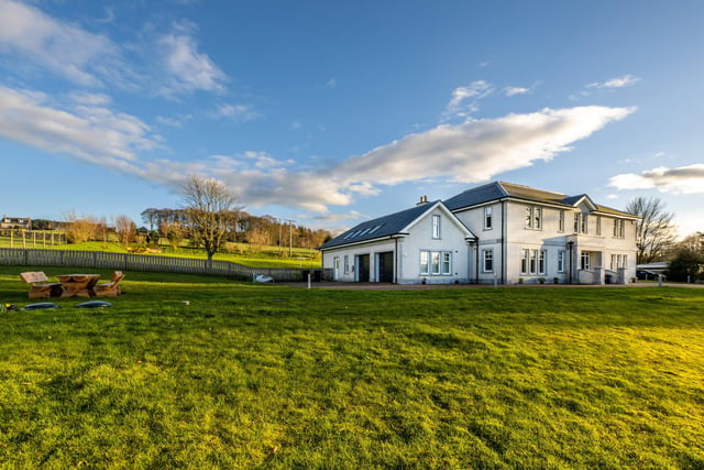 Exterior: Mid Ardoe is surrounded by eight acres of landscaped gardens, including an expansive lawn to the front of the home.
Contact: Savills