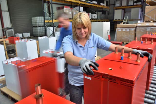 Sunamp produces energy efficient heat storage batteries at its East Lothian facility