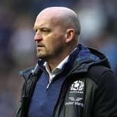 Head coach Gregor Townsend watching Scotland beat England 30-21 in February at Edinburgh's Murrayfield Stadium (Pic: David Rogers/Getty Images)