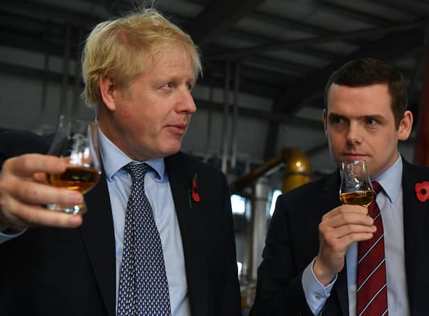 Douglas Ross has said there will be discussions among Tory MPs about Boris Johnson/