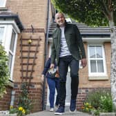 Stephen Flynn MP campaigns alongside Scottish National Party candidate and councillor Katy Loudon ahead of the upcoming by-election