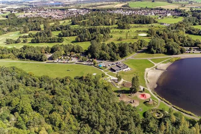 Emergency services are at Lochore Meadows (Pic: Fife Council)