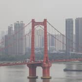 A general view of the Wuhan urban landscape. Picture: Getty Images