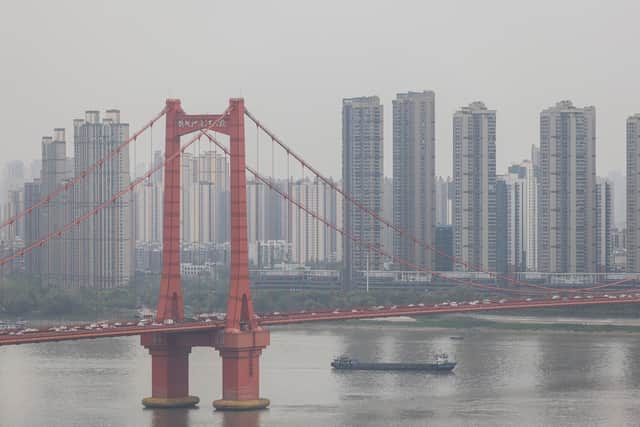 A general view of the Wuhan urban landscape. Picture: Getty Images