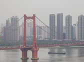 A general view of the Wuhan urban landscape. Picture: Getty Images