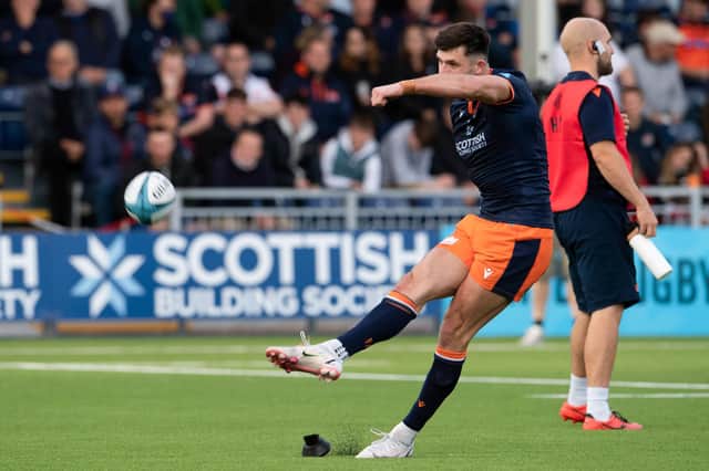 Edinburgh's Blair Kinghorn can play a variety of positions.